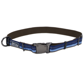 Нашийник світловідбивний для собак Coastal K9 Explorer Collar, 46-66 см, синій - Інтернет-магазин спільних покупок ToGether