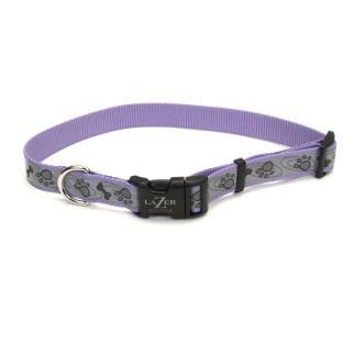 Нашийник світловідбивний для собак Coastal Lazer Brite Reflective Collar, 30-46 см, фіолетовий - Інтернет-магазин спільних покупок ToGether