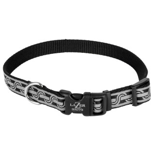 Нашийник світловідбивний для собак Coastal Lazer Brite Reflective Collar, 30-46 см, чорний - Інтернет-магазин спільних покупок ToGether