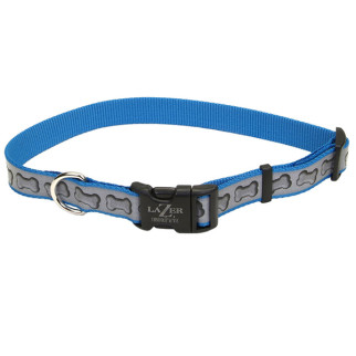 Нашийник світловідбивний для собак Coastal Lazer Brite Reflective Collar, 46-66 см, фіолетовий - Інтернет-магазин спільних покупок ToGether