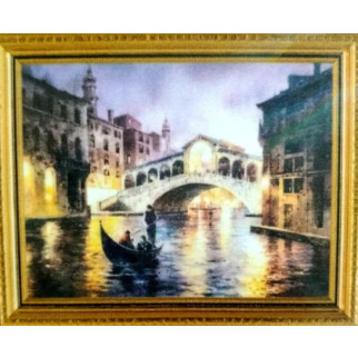 Алмазна мозаїка "Вогні Венеції", на підрамнику 30*40см, в кор. 41*31*2,5см, ТМ Dreamtoys - Інтернет-магазин спільних покупок ToGether
