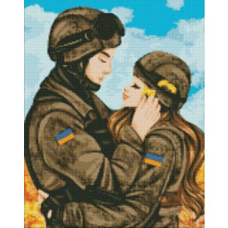 Алмазна мозаїка "Кохання переможе" 40х50см, в термопакеті, ТМ Ідейка, Україна - Інтернет-магазин спільних покупок ToGether
