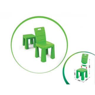 Дитячий стілець-табурет 04690/1/2/3/4/5 висота табуретки 30 см (Зелений) - Інтернет-магазин спільних покупок ToGether