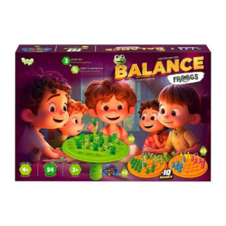 Розвиваюча настільна гра "Balance Frogs" Danko Toys BalF-01 зі слаймом - Інтернет-магазин спільних покупок ToGether