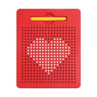 Магнітний планшет "MagPad" TSQ-380B(Red) 21,5см стілус, металеві кульки - Інтернет-магазин спільних покупок ToGether