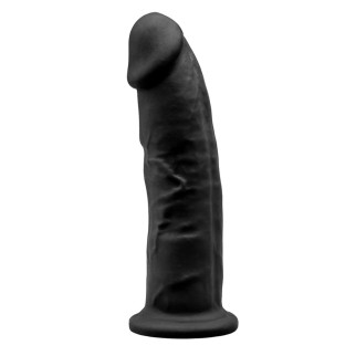 Фалоімітатор SilexD Oscar Black (MODEL 2 size 9in), двошаровий, силікон + Silexpan, діаметр 5,4см - Інтернет-магазин спільних покупок ToGether