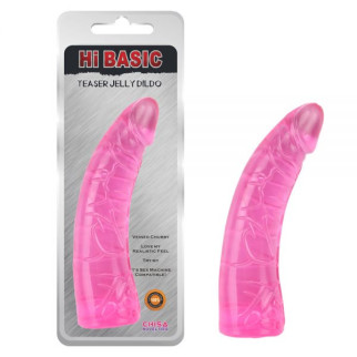 Фалоімітатор Teaser Jelly Dildo-Pink, Рожевий, Розмір упаковки ： 28 * 11,5 * 6 см - Інтернет-магазин спільних покупок ToGether
