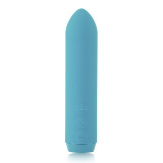 Мінівібратор Je Joue - Classic Bullet Vibrator Teal з глибокою вібрацією і фіксацією на палець - Інтернет-магазин спільних покупок ToGether