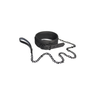 Нашийник з повідцем BLAZE COLLAR AND CHAIN BLACK, Black - Інтернет-магазин спільних покупок ToGether