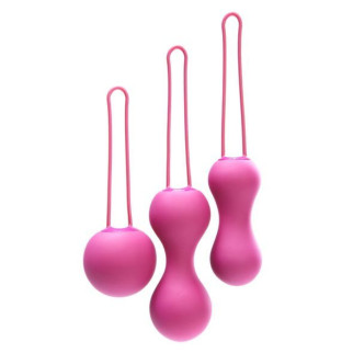Набір вагінальних кульок Je Joue - Ami Fuchsia, діаметр 3,8-3,3-2,7см, вага 54-71-100гр - Інтернет-магазин спільних покупок ToGether