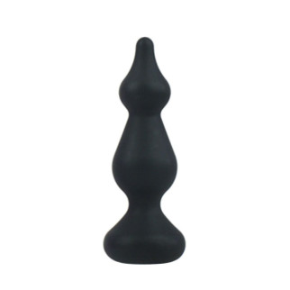 Анальна пробка Adrien Lastic Amuse Mini Black (S) з двома переходами, макс. діаметр 3 см - Інтернет-магазин спільних покупок ToGether