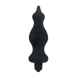 Анальна пробка з вібрацією Adrien Lastic Bullet Amuse Black, макс. діаметр 3,9 см - Інтернет-магазин спільних покупок ToGether