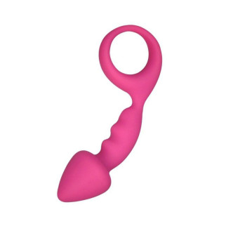 Анальна пробка Adrien Lastic Budy Pink із стимулюючою ніжкою, макс. діаметр 2,5 см - Інтернет-магазин спільних покупок ToGether