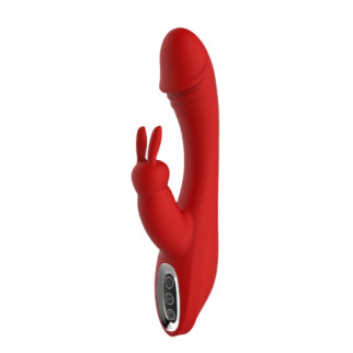 Вібромасажер кролик RED REVOLUTION ARTEMIS, Червоний - Інтернет-магазин спільних покупок ToGether