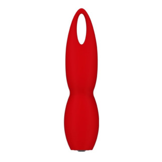 Вібратор Dream Toys з гнучким наконечником пелюсткою, червоний - Інтернет-магазин спільних покупок ToGether