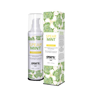 Масажна олія EXSENS Organic Spear Mint 50мл розігрівальна, без цукру, без парабенів, їстівна - Інтернет-магазин спільних покупок ToGether