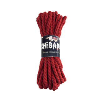 Бавовняна мотузка для шібарі Feral Feelings Shibari Rope, 8 м червона - Інтернет-магазин спільних покупок ToGether