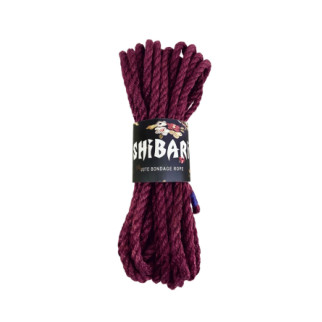 Джутова мотузка для шібарі Feral Feelings Shibari Rope, 8 м фіолетова - Інтернет-магазин спільних покупок ToGether