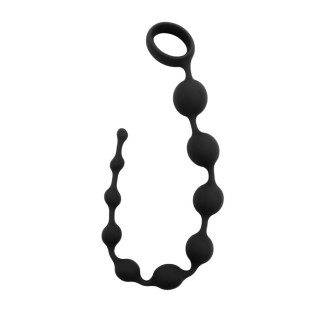 CH63362 анальний ланцюжок силікон Chisa 12 " Black Mont Playful Beads - Інтернет-магазин спільних покупок ToGether