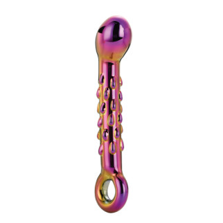 Dt21833 скляний фалоімітатор Dream Toys GLAMOUR GLASS RIBBED G-SPOT DILDO - Інтернет-магазин спільних покупок ToGether