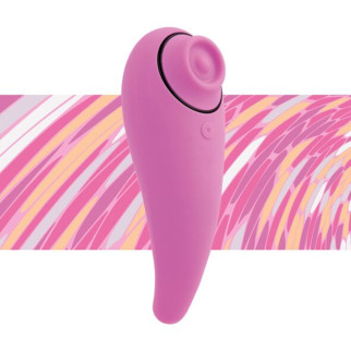 Пульсатор для клітора плюс вібратор FeelzToys - FemmeGasm Tapping & Tickling Vibrator Pink - Інтернет-магазин спільних покупок ToGether