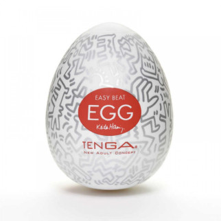 Мастурбатор TENGA-KEITH HARING EGG PARTY - Інтернет-магазин спільних покупок ToGether