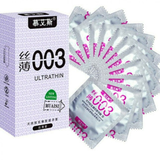 Набір ультратонких презервативів 0,03 мм, Silver 12 шт - Інтернет-магазин спільних покупок ToGether