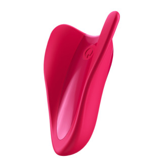 Вібратор ергономічної форми на палець Satisfyer High Fly Red - Інтернет-магазин спільних покупок ToGether