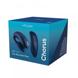 Вібратор для пар We-Vibe Chorus Cosmic Blue, Синий - Інтернет-магазин спільних покупок ToGether