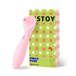 Вакуумний вібратор KISTOY Polly Plus Pink - Інтернет-магазин спільних покупок ToGether