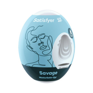 Самозмащувальний мастурбатор Satisfyer Masturbator Egg Savage - Інтернет-магазин спільних покупок ToGether