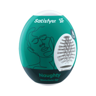 Мастурбатор, що самозмащується Satisfyer Masturbator Egg Noughty - Інтернет-магазин спільних покупок ToGether