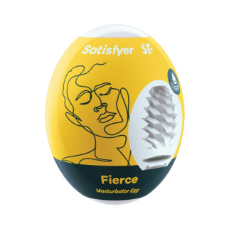 Мастурбатор, що самозмащується Satisfyer Masturbator Egg Fierce - Інтернет-магазин спільних покупок ToGether
