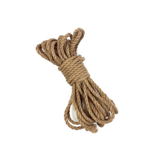 Джутова мотузка BDSM 8 метрів, 6 мм, натуральний колір - Інтернет-магазин спільних покупок ToGether