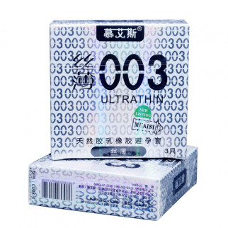 Презервативи латексні ультратонкі срібло 0,03 мм 3шт - Інтернет-магазин спільних покупок ToGether