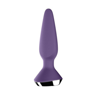 Анальна смарт-вібропробка Satisfyer Plug-ilicious 1 Purple - Інтернет-магазин спільних покупок ToGether