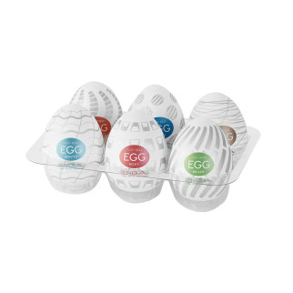 Набір мастурбаторів-яєць Tenga Egg New Standard Pack (6 яєць) - Інтернет-магазин спільних покупок ToGether