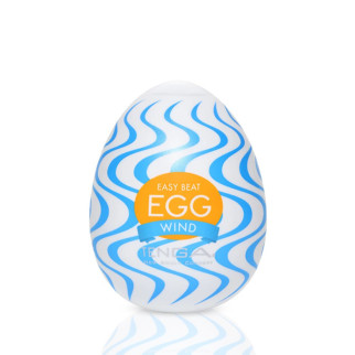Мастурбатор-яйце Tenga Egg Wind із зиґзаґоподібним рельєфом - Інтернет-магазин спільних покупок ToGether