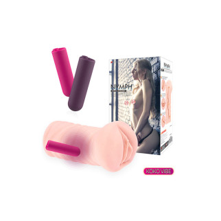Мастурбатор-вагіна з вібрацією KOKOS NYMPH - Інтернет-магазин спільних покупок ToGether