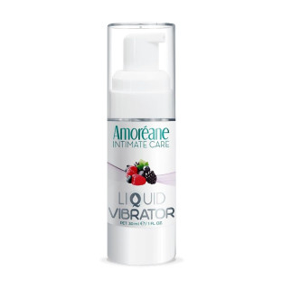 Лубрикант з ефектом вібрації Amoreane Med Liquid Vibrator Berries (30 мл) - Інтернет-магазин спільних покупок ToGether