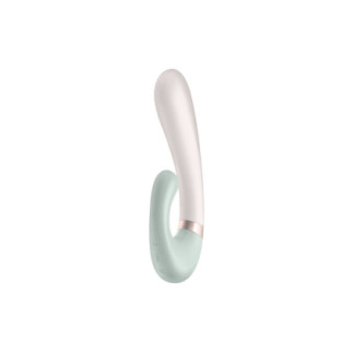 Смарт вібратор-кролик із підігрівом Satisfyer Heat Wave Mint - Інтернет-магазин спільних покупок ToGether