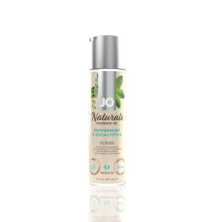 Масажна олія JO Naturals Massage Oil Peppermint & Eucalyptus з ефірними оліями (120 мл) - Інтернет-магазин спільних покупок ToGether