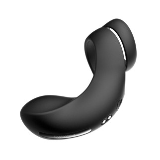 Подвійне ерекційне кільце Svakom Benedict Black зі стимуляцією промежини - Інтернет-магазин спільних покупок ToGether