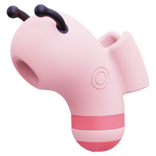 Вакуумний стимулятор із мікрострумами CuteVibe Beebe Pink, на палець - Інтернет-магазин спільних покупок ToGether