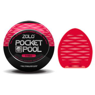Мастурбатор ZOLO POCKET POOL 8 BALL - Інтернет-магазин спільних покупок ToGether