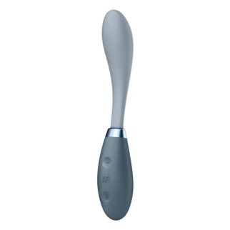 Вібратор Satisfyer G-Spot Flex 3 Grey, гнучкий стовбур із фіксацією положення - Інтернет-магазин спільних покупок ToGether