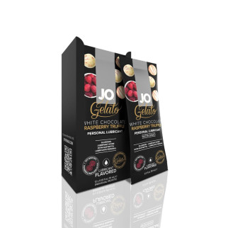 Набір лубрикантів Foil Display Box – JO Gelato - White Chocolate Raspberry – 12 × 10ml - Інтернет-магазин спільних покупок ToGether