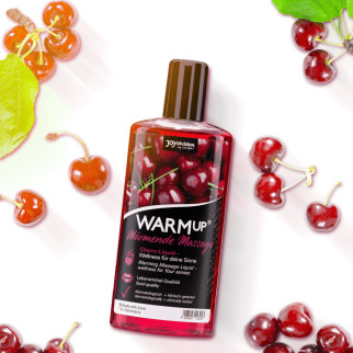 Їстівне масажне масло, що розігріває Joy Division WARMup Cherry, 150 мл - Інтернет-магазин спільних покупок ToGether