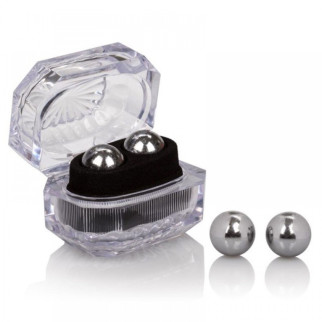 Вагінальні кульки без зчіпки обтяжені Gopaldas, сріблясті - Інтернет-магазин спільних покупок ToGether