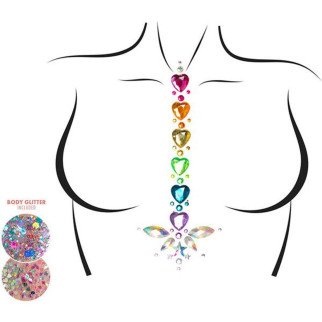 Наклейки-стрази на тіло Leg Avenue Adore Body jewels sticker - Інтернет-магазин спільних покупок ToGether